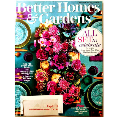 Better Homes & Gardens Magazine - November 2021 All Set To Celebrate-image