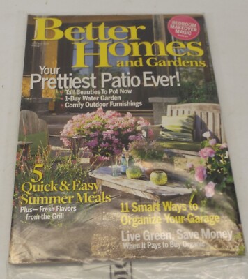 BETTER HOMES & GARDENS MAGAZINE JUNE 2007  - Wrapped in Plastic-image