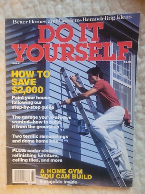 Better Homes and Gardens Do It Yourself Magazine 1986/1987-image