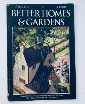 Better Homes & Gardens Magazine April 1931 The Best of The Waterlilies-image