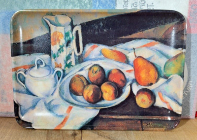 Design Imports Melamine Trinket Tray, Cezanne Still Life, 4