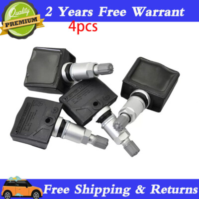Complete Set of 4 Genuine for Nissan TPMS Tire Pressure Sensors Kit 40700-1AA0D-image