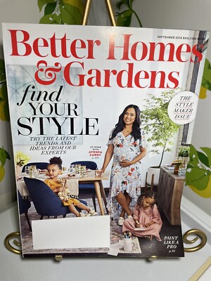 Better Homes And Gardens Magazine September 2018 The Style Maker Issue-image