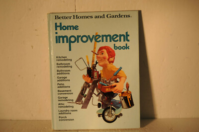 Better Homes & Gardens, Home improvement book, 1973 HC home improvement book-image