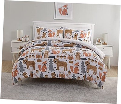  Little Campers Collection Comforter Soft & Cozy Bedding Set, Stylish Chic Twin-image