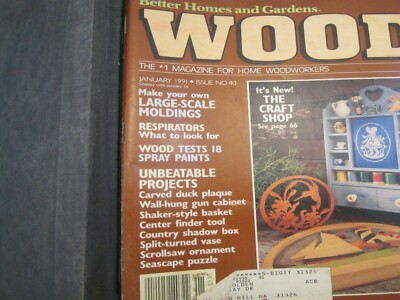 Better Homes and Garden Wood Magazines 1991 and 1992 Issues Lot of 12.-image
