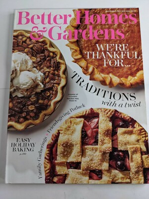 Better Homes & Gardens Magazine November 2017 We're Thankful For... / Traditions-image