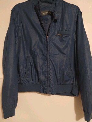Vintage Members Only Jacket Mens Size  Medium Blue Long Sleeve Jacket-image