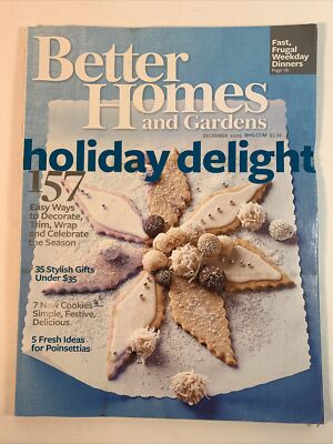 Better Homes and Gardens - 2009 - December Holiday Delight-image