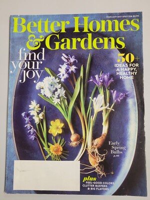 Better Homes & Gardens (Feb 2021) Pre-Owned Warehouse Magazine Inventory VG/VF-image