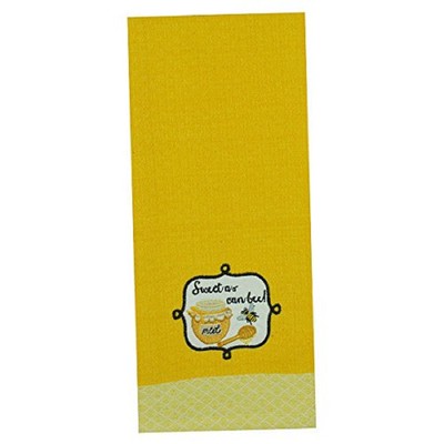 Kitchen Towel Design Imports Sweet as can Bee 20 X 30