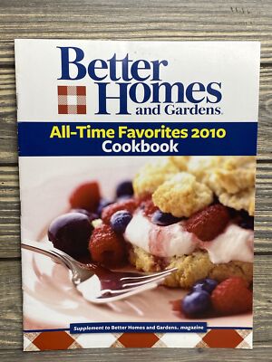 Better Homes & Gardens All-Time Favorites 2010 Cookbook 2009 Magazine Paperback-image