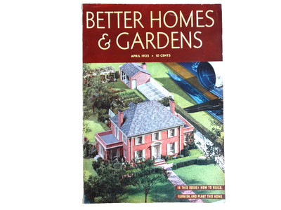 Better Homes & Gardens – April 1935 – Blueprints of an Imposing Home-image