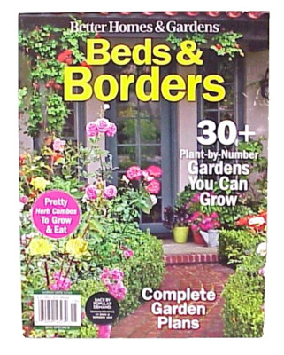 BETTER HOMES & GARDENS BEDS & BORDERS 2024 MAGAZINE COMPLETE GARDEN PLANS & MORE-image