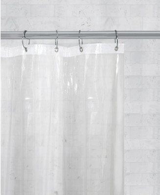Better Homes & Gardens Clear Heavyweight PEVA Shower Liner, 70