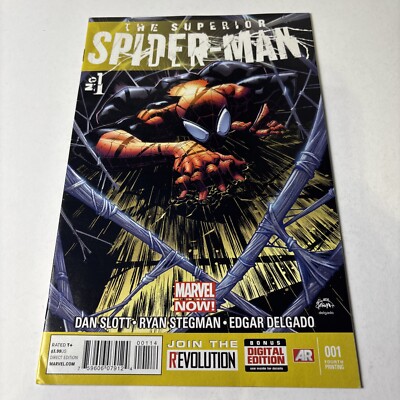 Superior Spider-Man #1 (2013) - 4th Printing Variant Cover HTF Marvel Comics-image