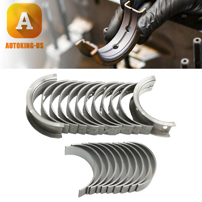 Main & Rod Bearings Over Size +0.25 Fits for 93-13 Volvo S60 2.3L-2.5L-image