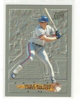 1993 ULTRA BASEBALL ALL-STARS INSERT SERIES SINGLES-image