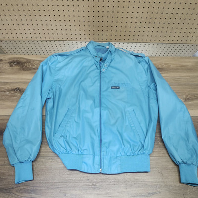 Vintage Members Only 80s Men's M Green-image