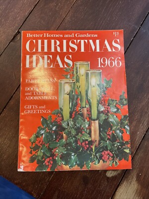 1966 Better Homes & Gardens Holiday Crafts Special Christmas Issue-image