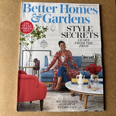 Better Homes & Gardens Magazine September 2017-image