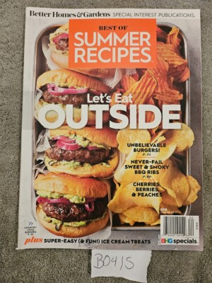 Best of Summer Recipes Magazine / 2018 / Better Homes & Gardens / Burgers / BBQ-image