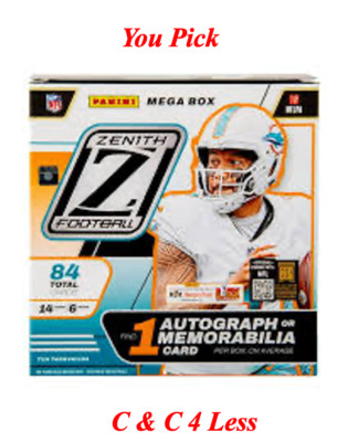 2024 Zenith 🏈Football 🏈 Vet & Rookie Base #1 - 200 U-Pick 🔥Complete Your Set-image