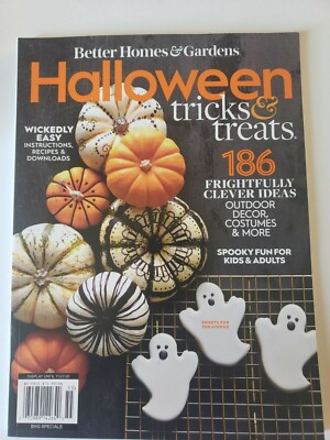 BETTER HOMES & GARDENS HALLOWEEN TRICKS & TREATS NOVEMBER 2020 NEW MAGAZINE-image