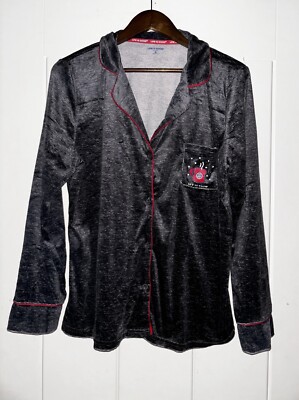 Life Is Good Sleepshirt Loungewear Soft Cozy Velvet Relax Fit Nighttime Size XL -image
