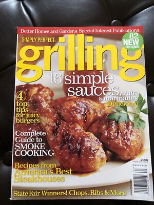 Better Homes & Gardens Special Interest GRILLING Magazine 2006 - 16 Simple Sauce-image