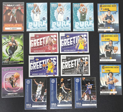 2024-25 NBA HOOPS Basketball All Inserts Complete Your Set U-Pick 15% off w/more-image