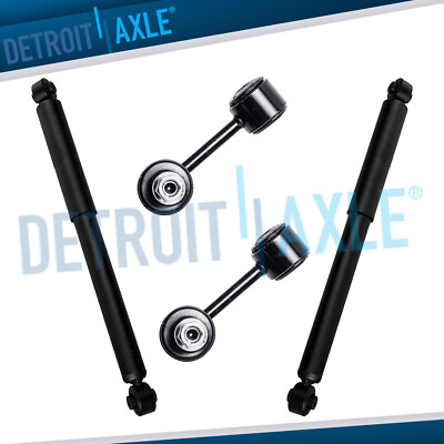 FWD Rear Shock Absorbers Sway Bar Links Kit for Ford Fusion Lincoln MKZ Milan-image