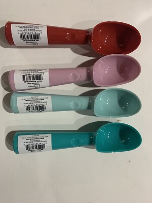 Set Of  4 Mainstays Ice Cream Scoops 7