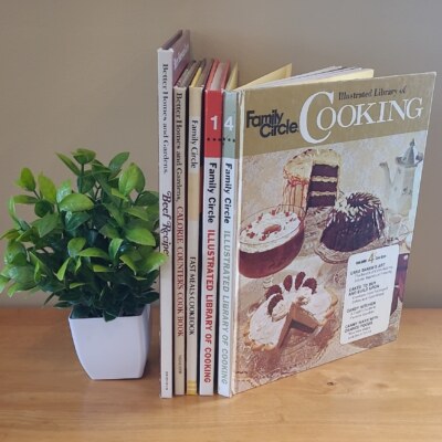 FAMILY CIRCLE & BETTER HOMES AND GARDENS Vintage Hardcover Cookbooks-image