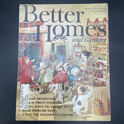 1961 DECEMBER BETTER HOMES & GARDENS MAGAZINE - FULL PAGE COLOR ADS-image