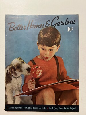 Better Homes & Gardens Nov 1939, Mexico, Bartlesville, OK. California, Kansas-image