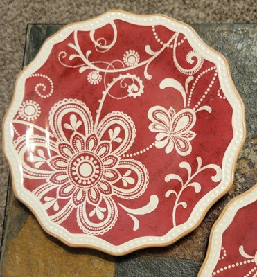 2 MARIBETH Pier 1 Imports Replacement Salad Plates 8 3/4
