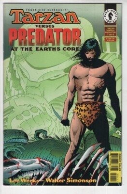 Tarzan Versus Predator At The Earths Core #1 comic book Edgar Rice Burroughs-image