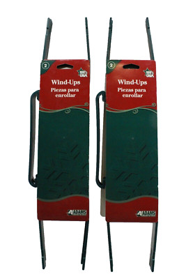 ​Vintage Adams Christmas Light ​Cord Wind Up ​Holder Storage 2 ​x 2 pack Green-image