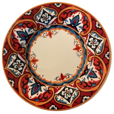 Pier 1 Imports Karina Tile Handcrafted Earthenware Moroccan Design 11