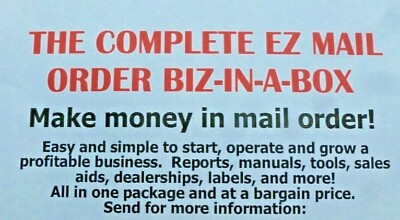 Business In A Box Easy & Profitable Complete Kit Details  Not MLM-image