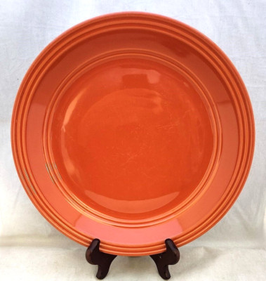 Mainstays ORANGE SPICE (Rainforest) Stoneware Embossed Rings 10