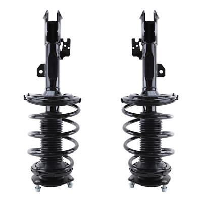 Pair 2 Front Complete Struts Coil Springs for 2004-2006 Toyota Camry 3.0L 3.3L-image
