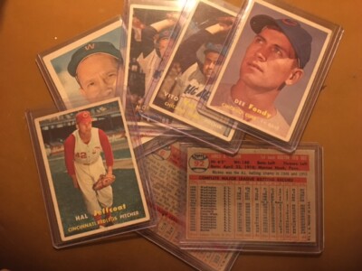1957 Topps Baseball Singles - Pick Your Card - Complete Your Set-image