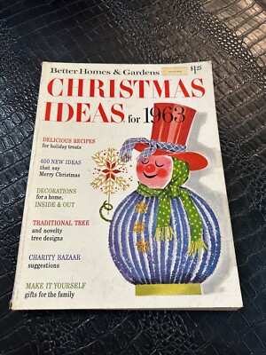 1963 Christmas Ideas BETTER HOMES AND GARDENS magazine-image
