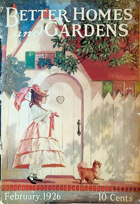 Better Homes & Gardens February 1926 Art Deco CJ Monroe John Burroughs House -image