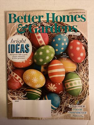 Better Homes & Gardens Magazine 100th Anniversary April 2022 106 pages FREESHIP-image