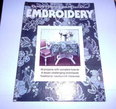 Better Homes and Gardens Embroidery - Hardcover By KNOX, Gerald - VERY GOOD-image