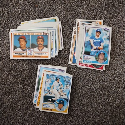 1983 Topps #601-#792 - 40% off with 4+ cards - You Pick - Complete Your Set-image