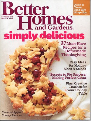 2012 :: Better Homes & Gardens :: November :: Simply Delicious :: Food Gifts-image